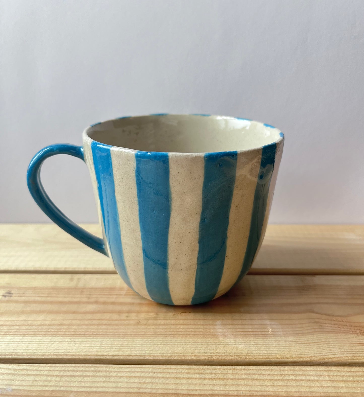 Striped mugs