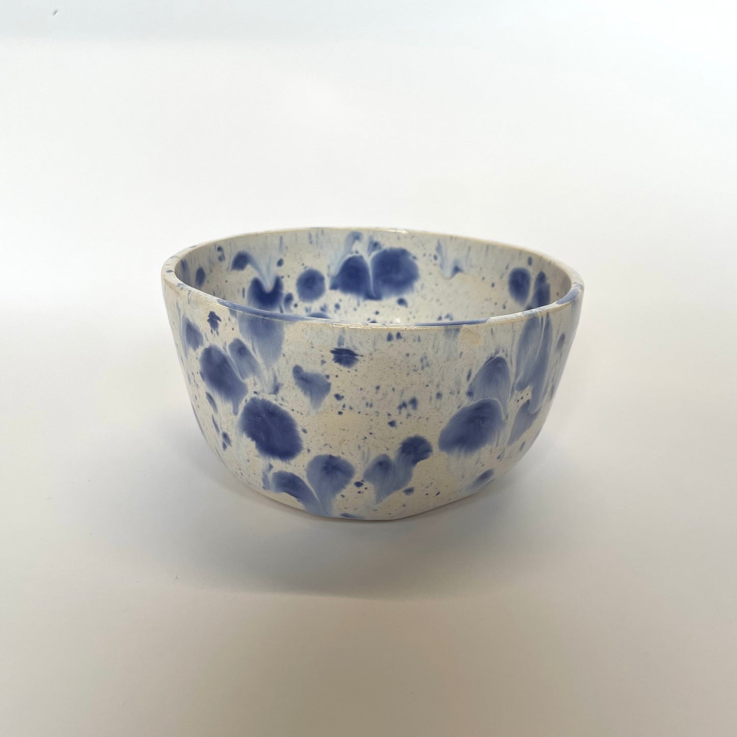 Purple splatter bowl
