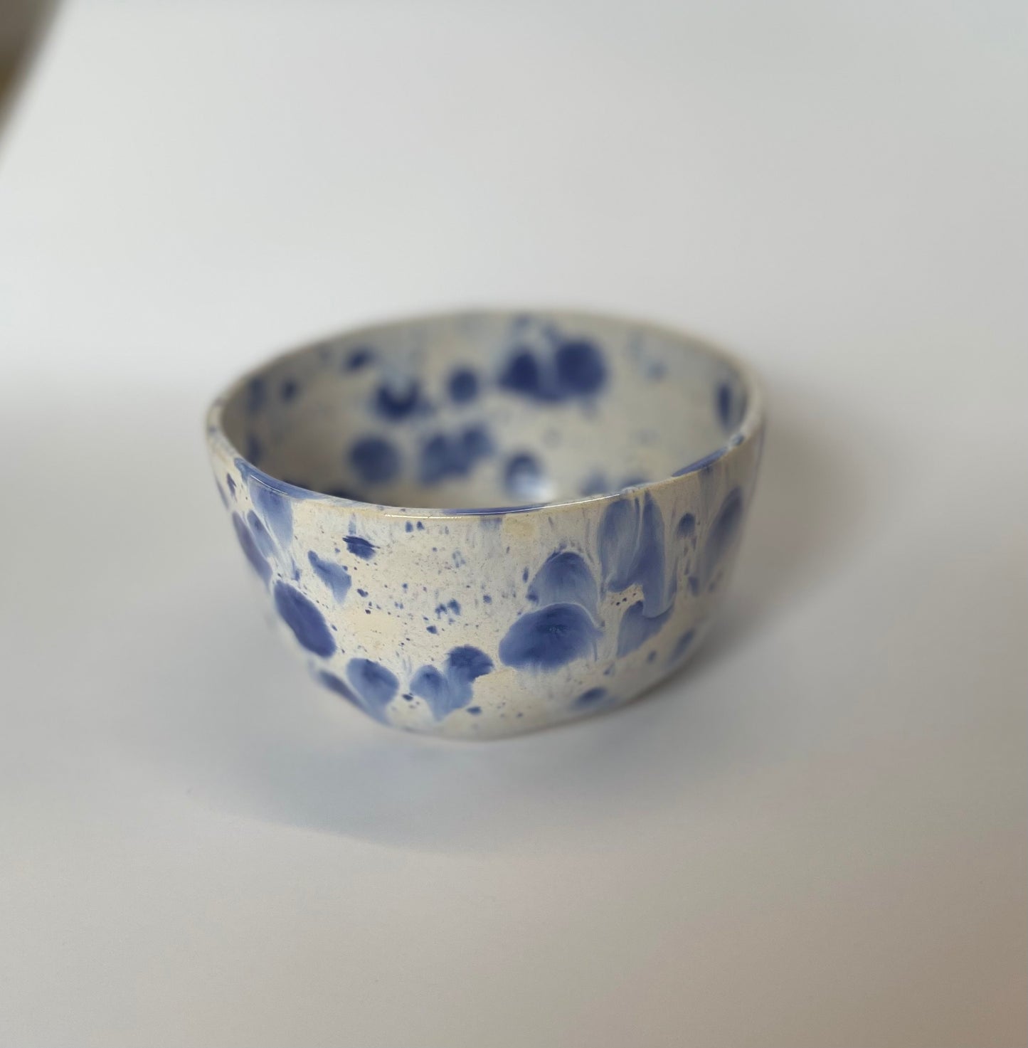 Purple splatter bowl