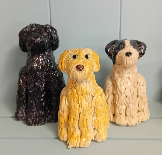 Customised pet figures-Fluffy