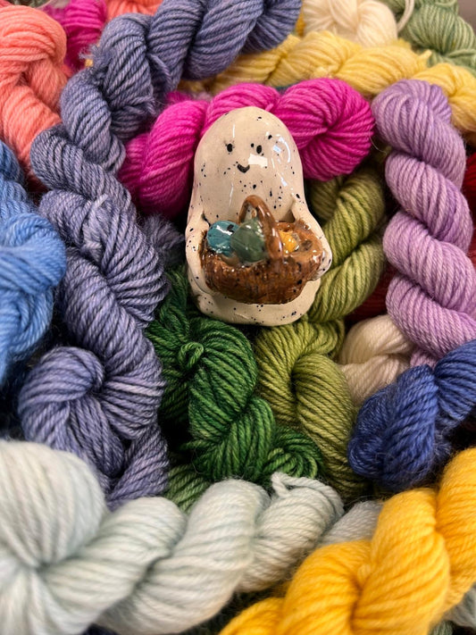 Knitting and crochet ghosts