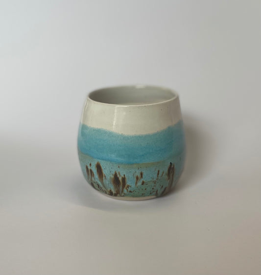 Blue tumbler